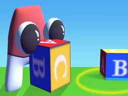 Алфавит Лабиринт Комната 3D