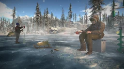 Ловля рыбы на льду 3D Ловля рыбы на льду 3D