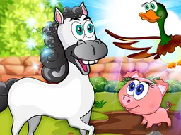 Изучаем Домашнюю Скота: Обучающие Игры для Детей Изучаем Домашнюю Скота: Обучающие Игры для Детей